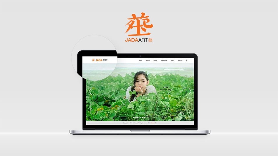 Jada Art Gallery - Responsive Website Development