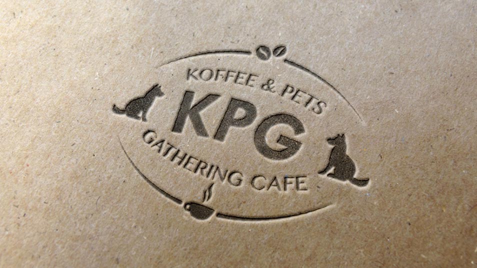 Koffee & Pets Gathering Cafe - Brand Logo Design, Signage Design, Menu Design, Business Card Design, Member Reward Card Design