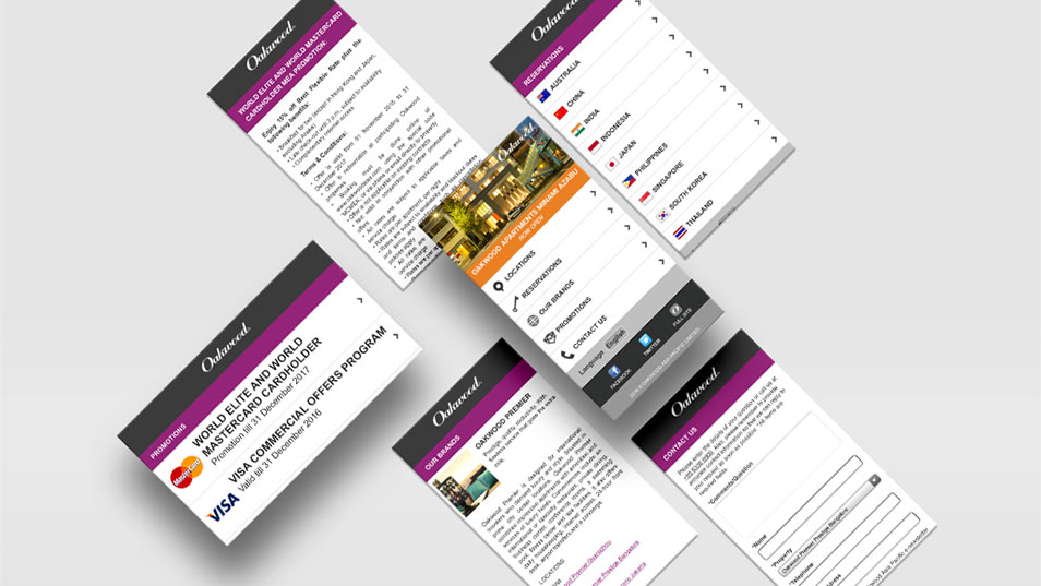Oakwood Asia Pacific - Responsive Website Development