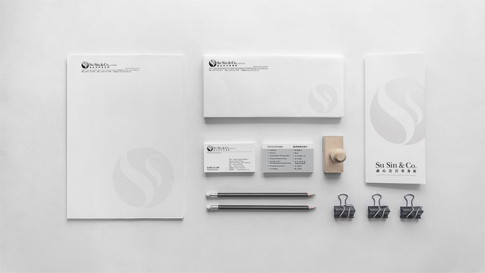 Su Sin & Co. - Brand Logo Design, Stationary Design
