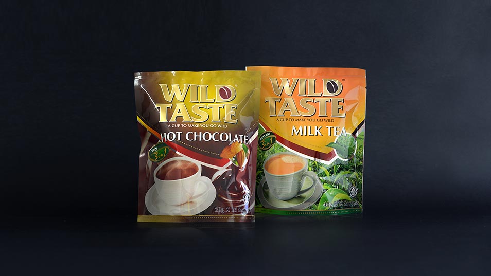 Wild Taste 3in1 Instant Drink - Packaging Design