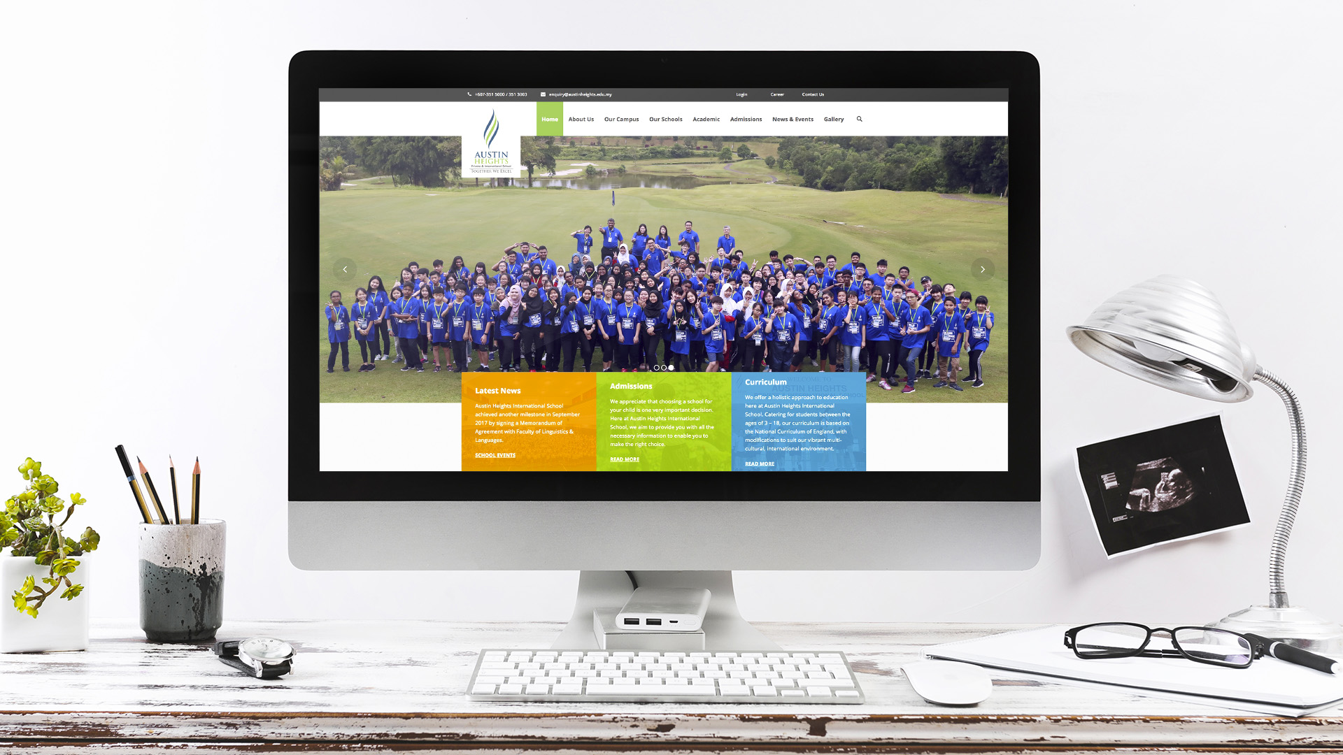 Austin Heights International School - Responsive Website Development